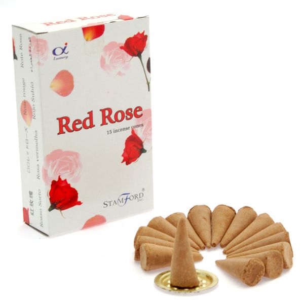 Cônes Stamford Premium - Rose Rouge
