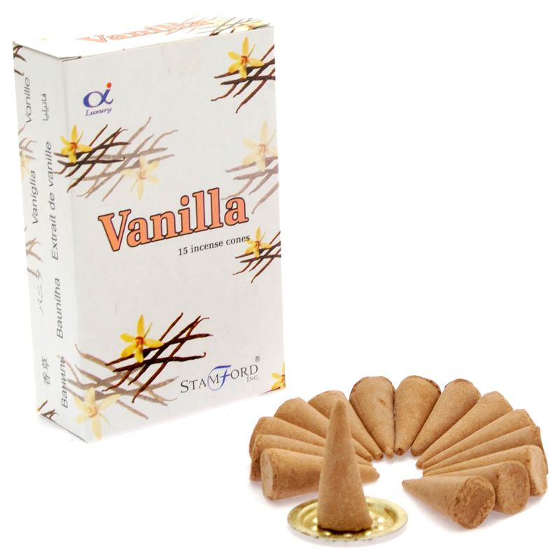 Cônes Stamford Premium - Vanille