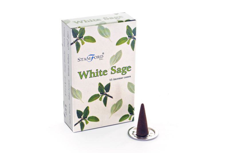 Cônes Stamford Premium - Sauge Blanche