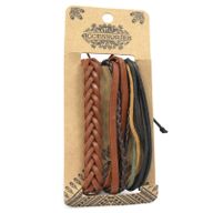 Paquets de Bracelets pour Hommes - Tannés (assortis)