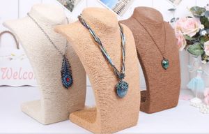 Présentoir Moyen pour Collier - Café