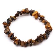 Bracelet en  Éclat de Pierre - Oeil Tigré