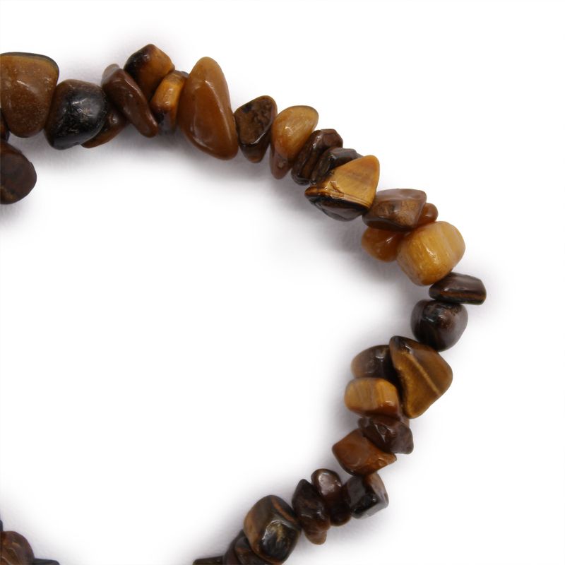 Bracelet en  Éclat de Pierre - Oeil Tigré