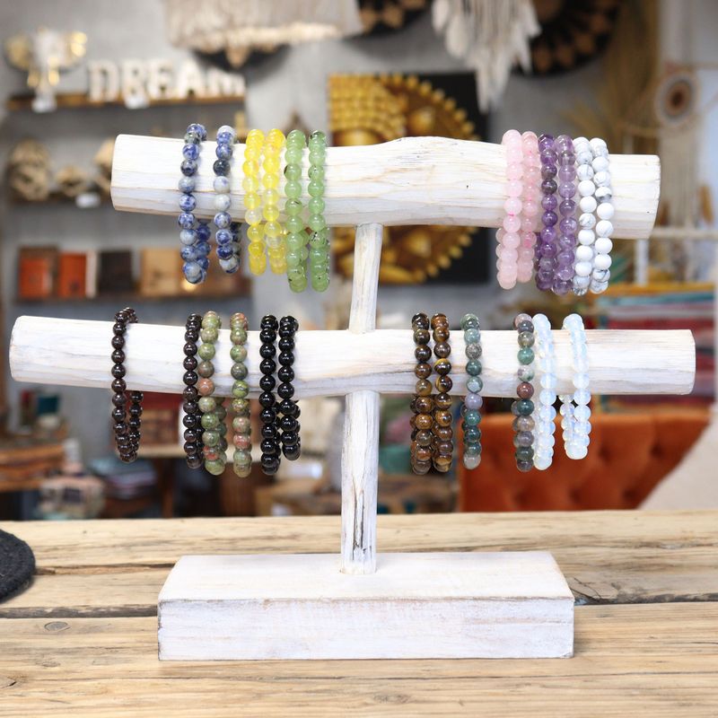 Bracelet de Puissance - Jaspe vert
