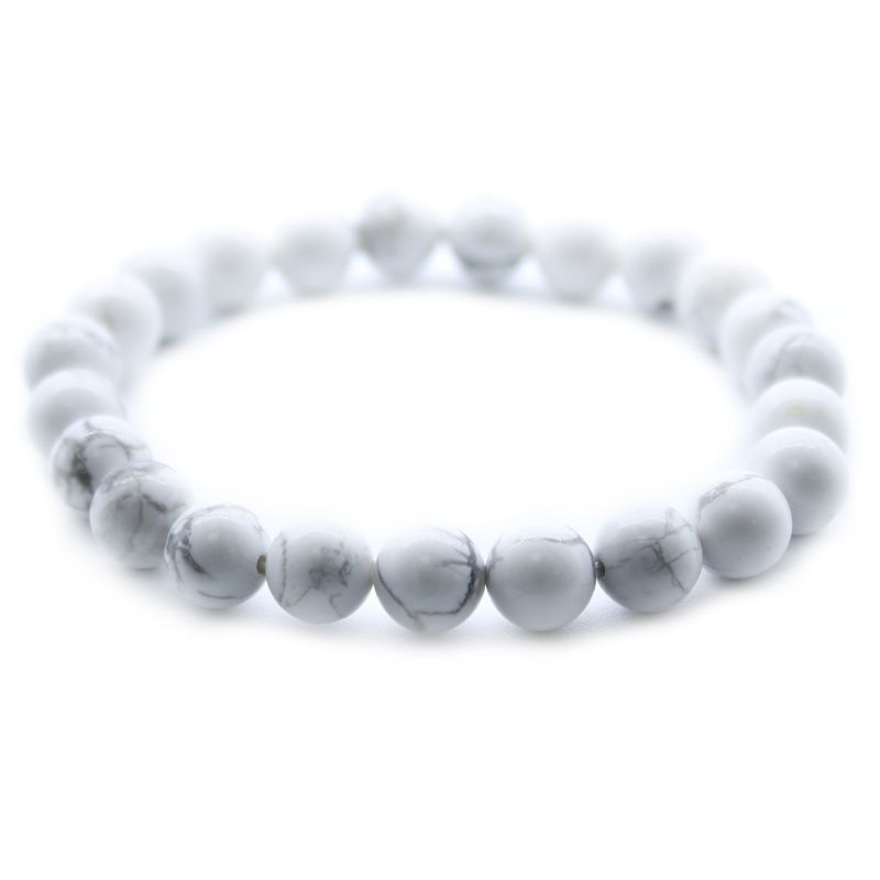 Bracelet de Puissance - Jaspe Blanc