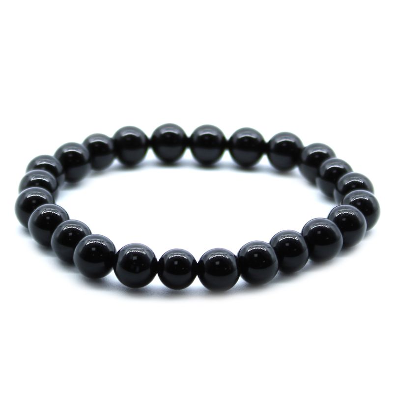 Bracelet de Puissance - Agate Noire