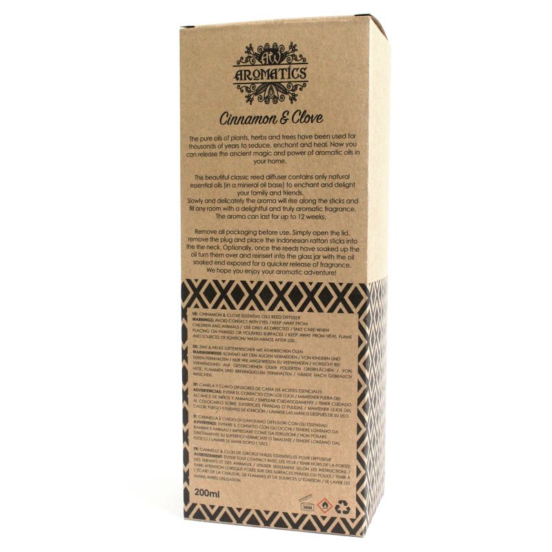 Diffuseur à Rotin - Cannelle & Clou de Girofle
