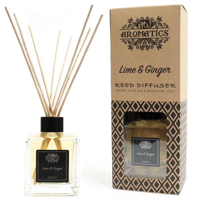 Diffuseur à Rotin - Citron Vert & Gingembre
