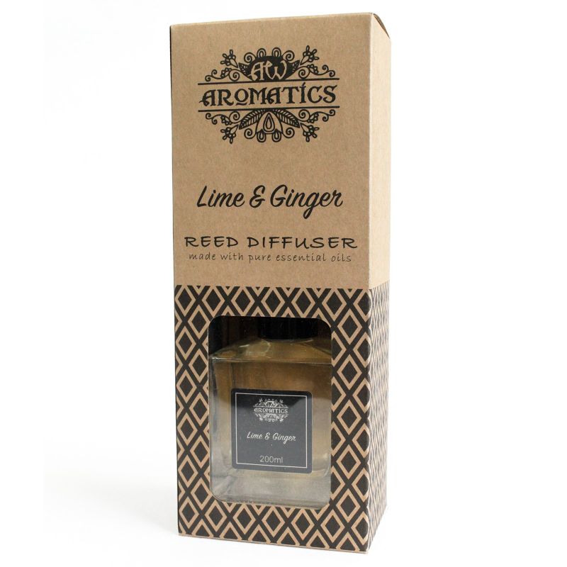 Diffuseur à Rotin - Citron Vert & Gingembre