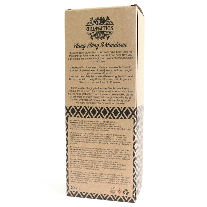 Diffuseur à Rotin - Ylang Ylang & Mandarine