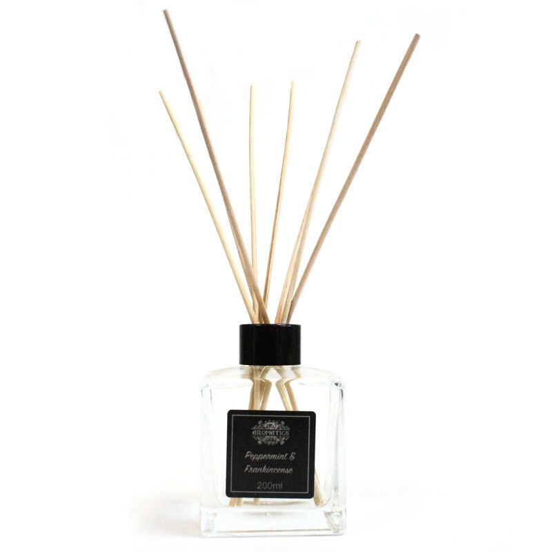 Diffuseur à Rotin - Menthe Poivrée & Encens