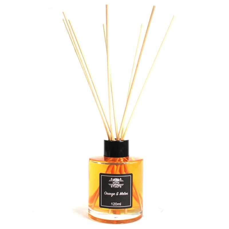 Diffuseur à Rotin – Orange & Melon 120ml