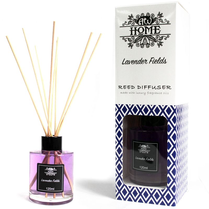 Diffuseur à Rotin – Champs de Lavande 120ml