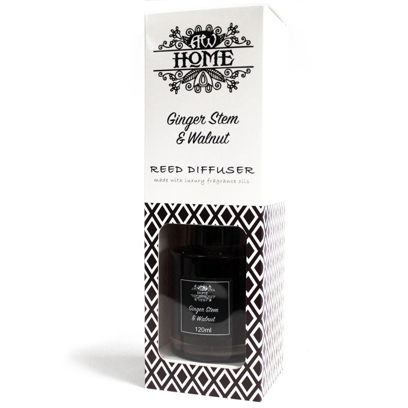 Diffuseur à Rotin – Gingembre et Noix 120ml