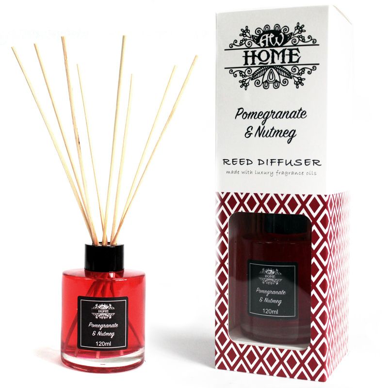 Diffuseur à Rotin – Grenade & Noix de Muscade 120ml