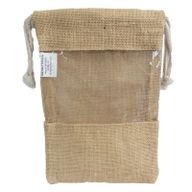 Sacs Jute à fenêtre 25x16cm