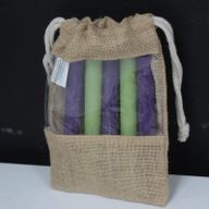 Sacs Jute à fenêtre 25x16cm