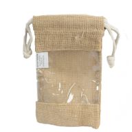Sacs Jute à fenêtre 20x12cm