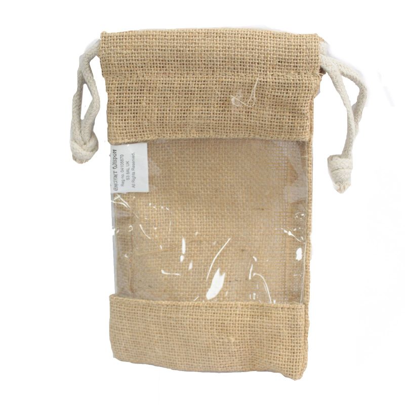 Sacs Jute à fenêtre 20x12cm