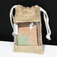 Sacs Jute à fenêtre 16x10cm