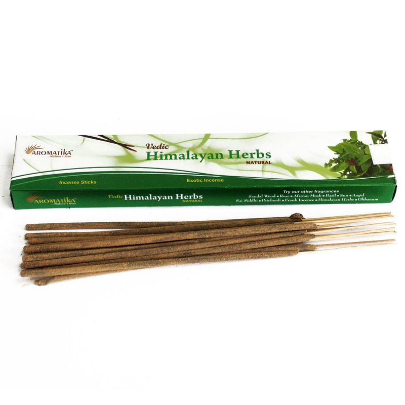 Bâtonnets d'Encens Védique- Herbes Himalayennes