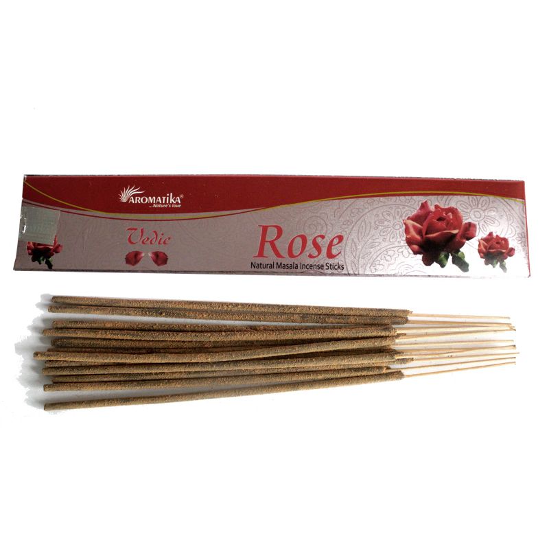 Bâtonnets d'Encens Védique- Rose