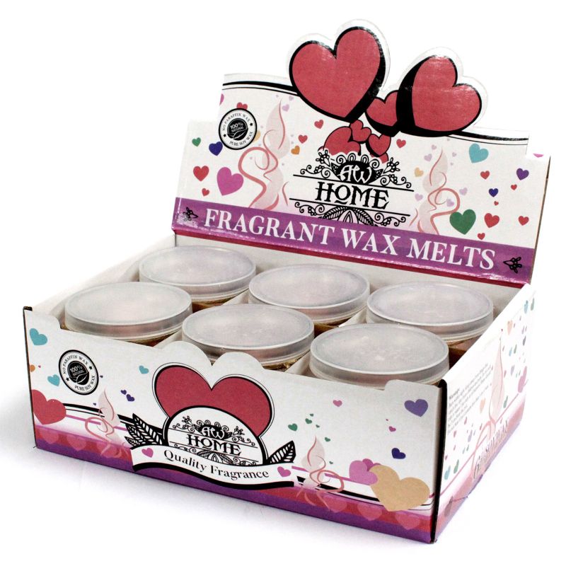 Coeurs Fondants Cire de Soja - Pêche Fraiche