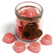 Coeurs Fondants Cire de Soja - Rose Classique