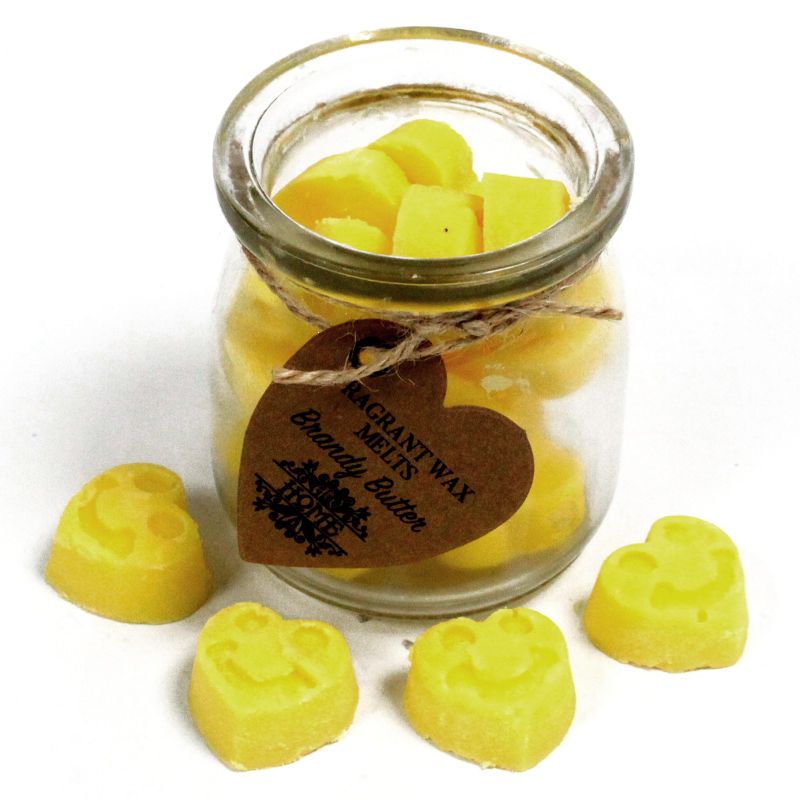 Coeurs Fondants Cire de Soja - Beurre au Brandy