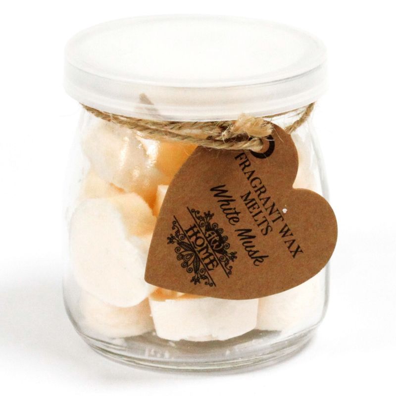 Coeurs Fondants Cire de Soja - Musc Blanc