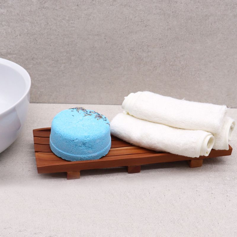 Grand Plateau Acajou Pour Pain de Savon