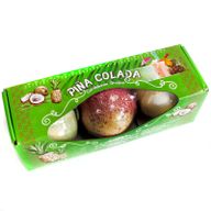 Boite de 3 Bombes de Bain Piña Colada