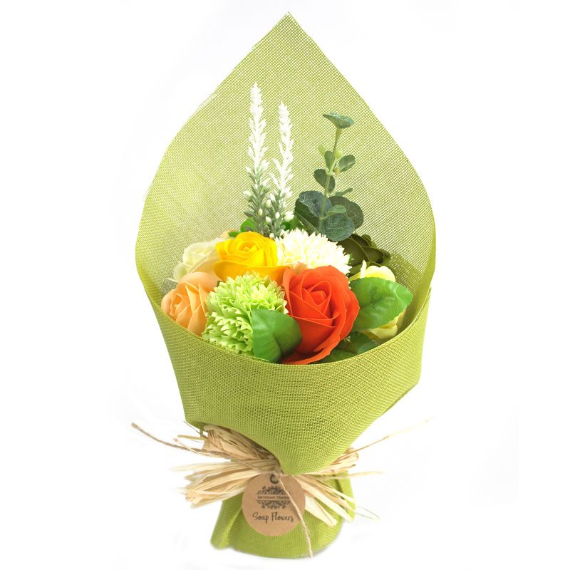 Bouquets de fleurs de savon - Jaune