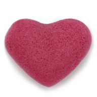 Eponge Traditionelle Konjac Coeur - Rose