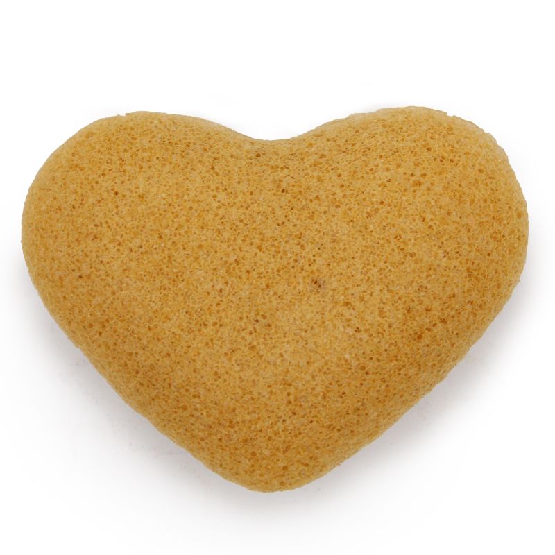 Eponge Traditionelle Konjac Coeur- Pêche