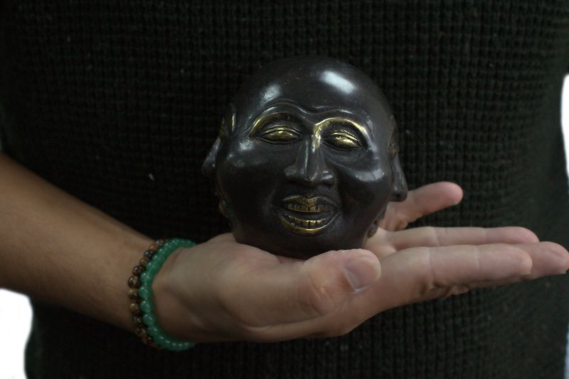 Fengshui - Bouddha à quatre visages - 10cm