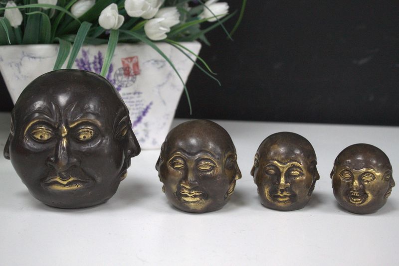 Fengshui - Bouddha à quatre visages - 6cm