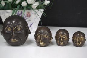 Fengshui - Bouddha à quatre visages - 6cm