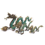 Fengshui - Petit Dragon avec Boule - 20cm