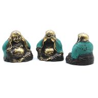 Lot de 3 - See No Evil etc - Bouddha