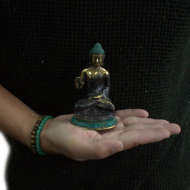 Bouddha assis Moyen Hand Up