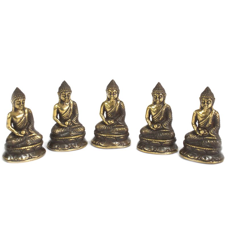 Mini Bouddha assis en méditation