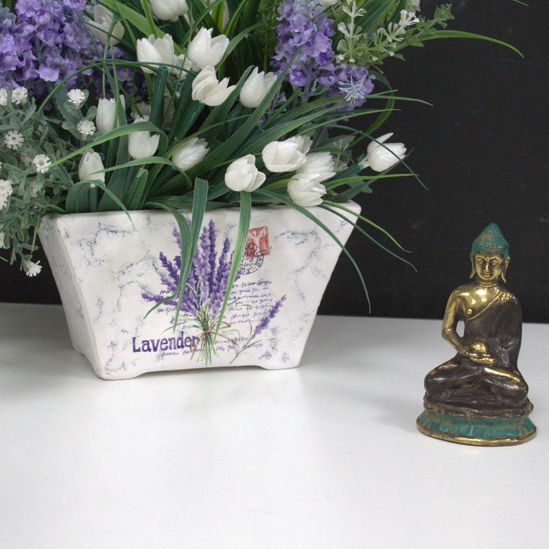 Mini Bouddha assis en méditation