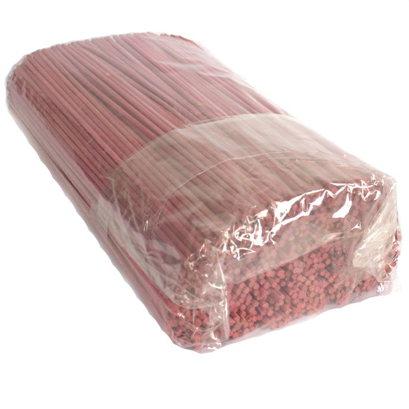 Tiges de Rotin Fuschia environ 400/500g - 25cm x 3mm