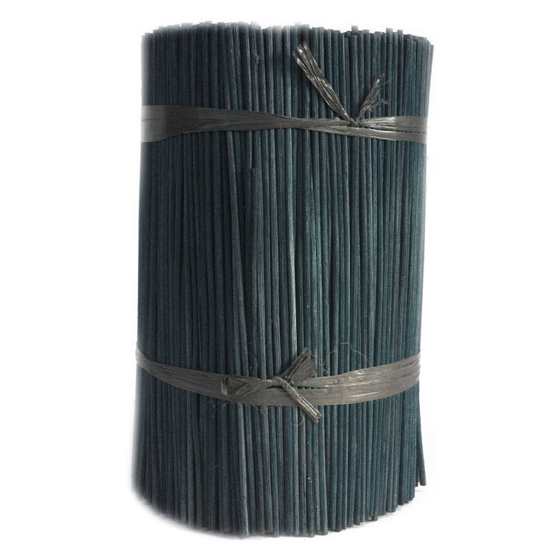 Tiges de Rotin Vertes environ 400/500g - 25cm x 3mm