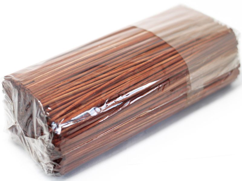 Tiges de Rotin Marron foncé environ 400/500g -25cm x 3mm