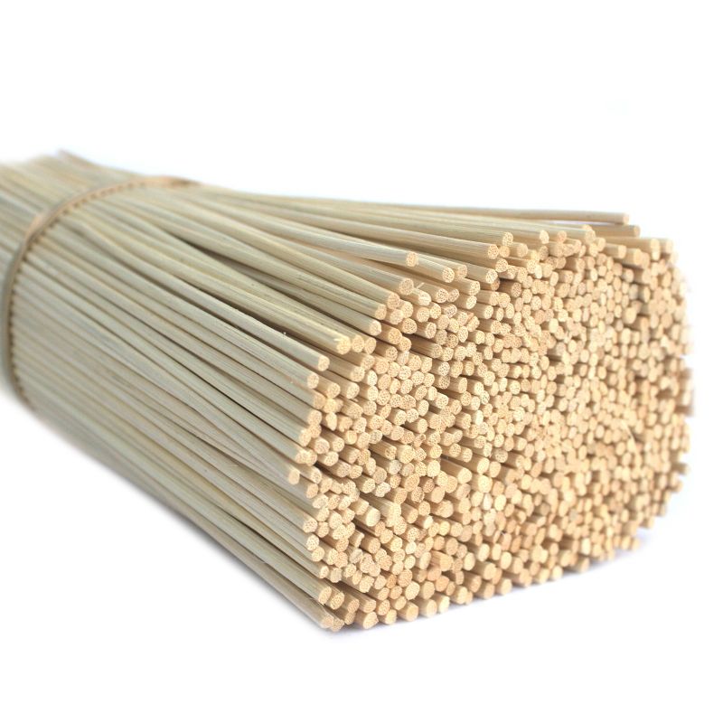 Bâtons de Diffusion en Rotin Naturel - 25cm x 3mm - 400-500gms