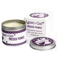 Coffret Cadeau Bougies en Cire de Soja de 200 gr - Pivoine pressée