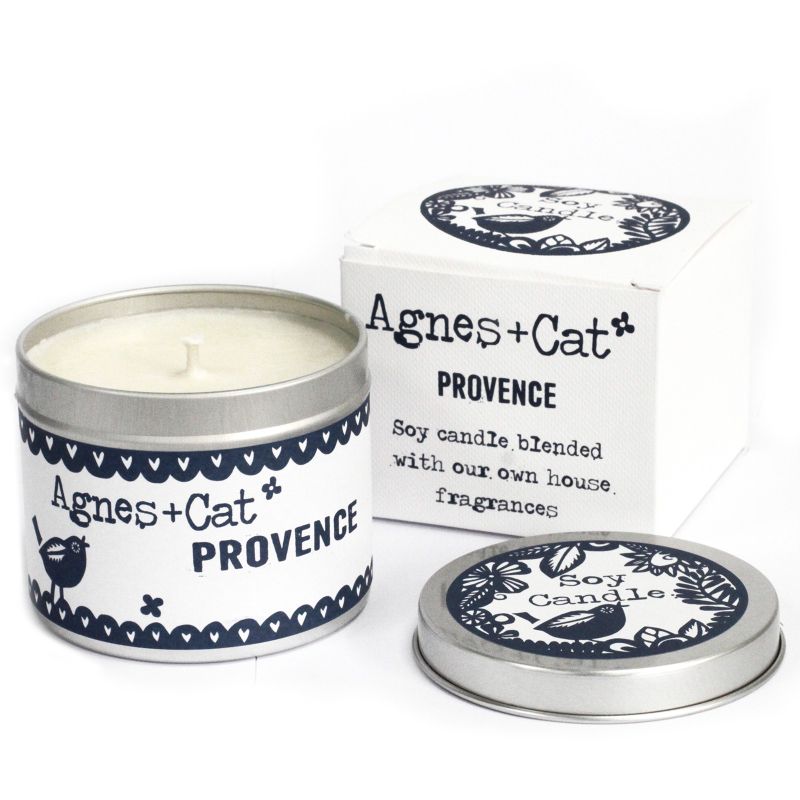 Coffret Cadeau Bougies en Cire de Soja de 200 gr - Provence
