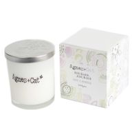 Coffret Cadeau Bougie Votive en Cire de Soja 200 gr - Rhubarbe
